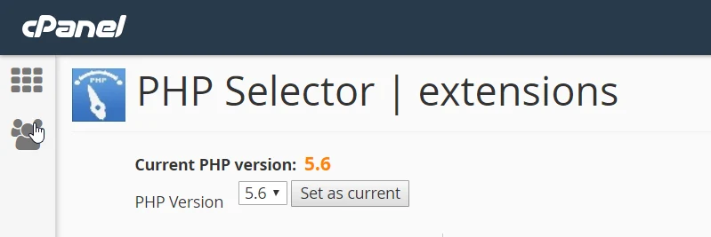 PhP selector page